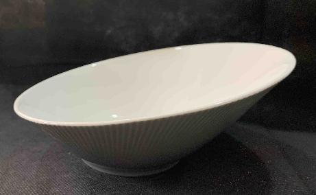 G161 Series 12" Beveled Bowl - Gray