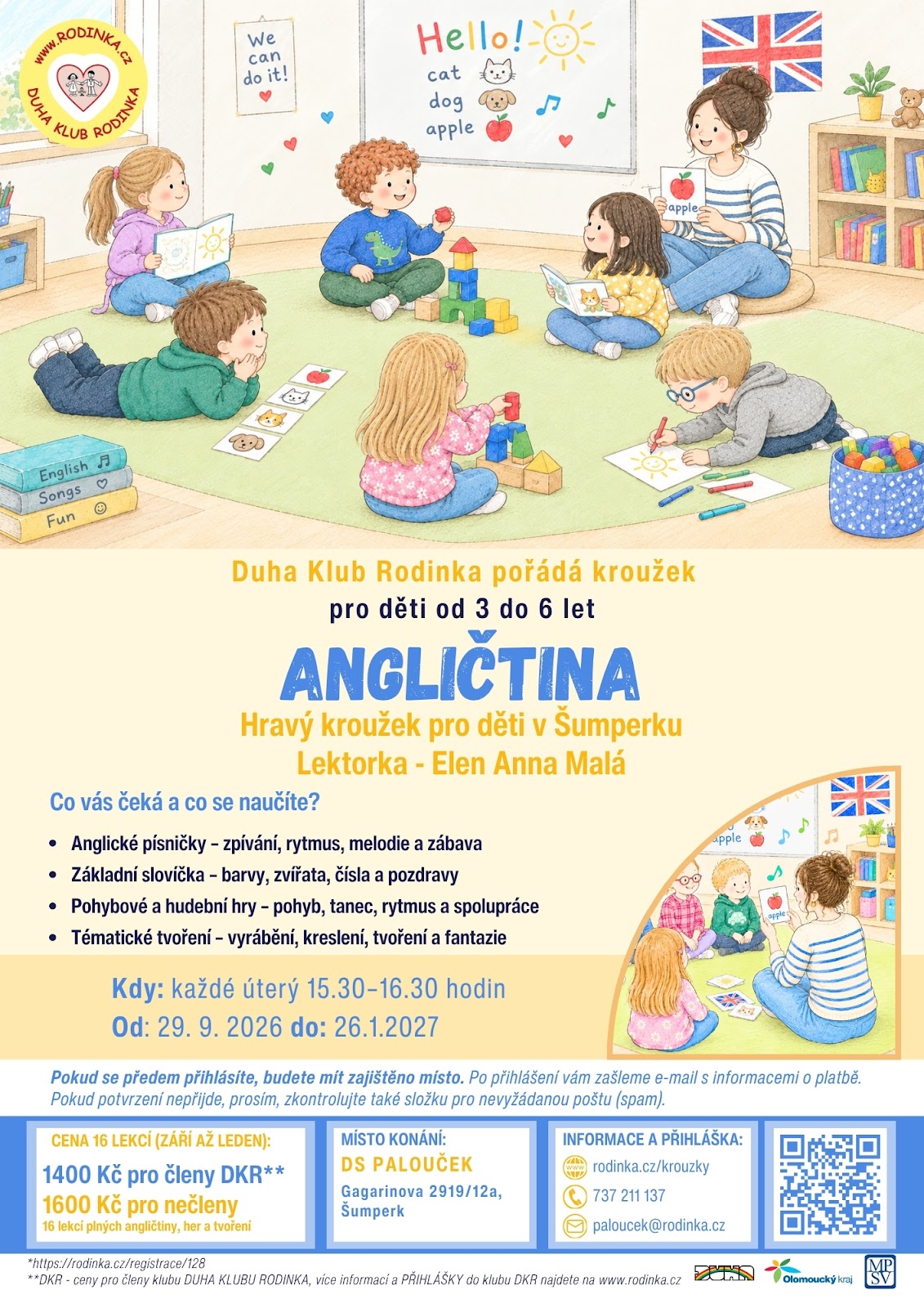 Let&aacute;k Angličtina na Paloučku