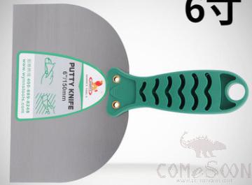 6putty Knife, Stainless Steel+ Plastic Handle