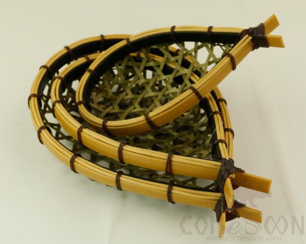 Yellow-Rimmed Green-Bottomed Fish Basket, 200*120*30mm