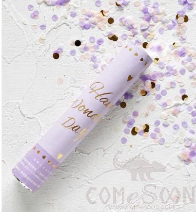 Party Popper 30cm Purple