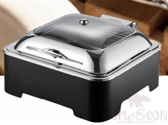 2/3 Gn Chafer W/glass Lid, 5.1L, L420*400*H230mm