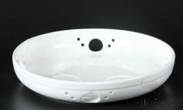 14" Stone Grain Circular Deep Plate Holder