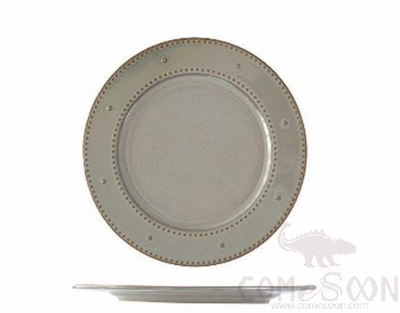 11" New Bead Edge Plate (Drum Beat), Ø28.3*H2 cm