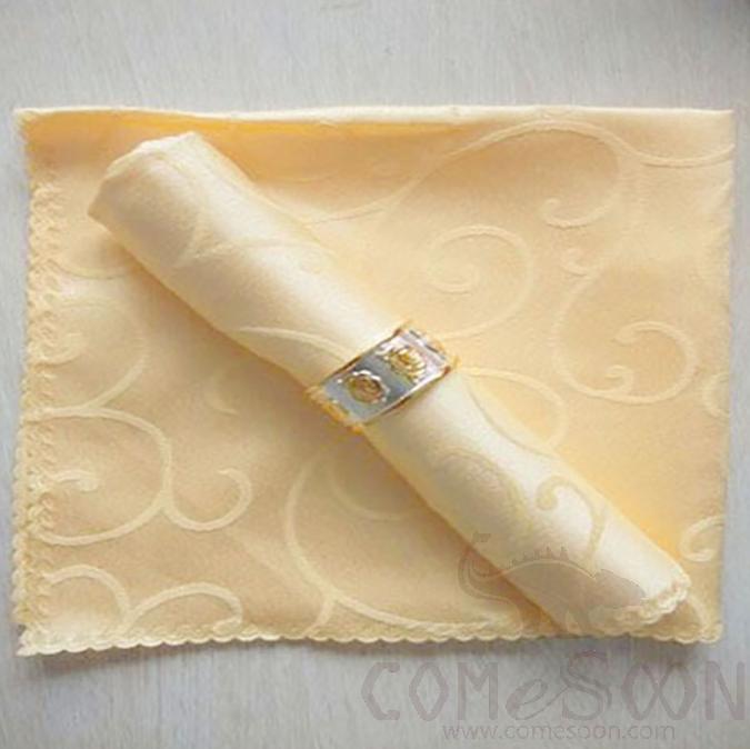 Napkin, 48*48cm, Beige Single Hook