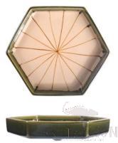 Weave Boutique Hexagonal Shallow Plate, 17.2*3.5cm