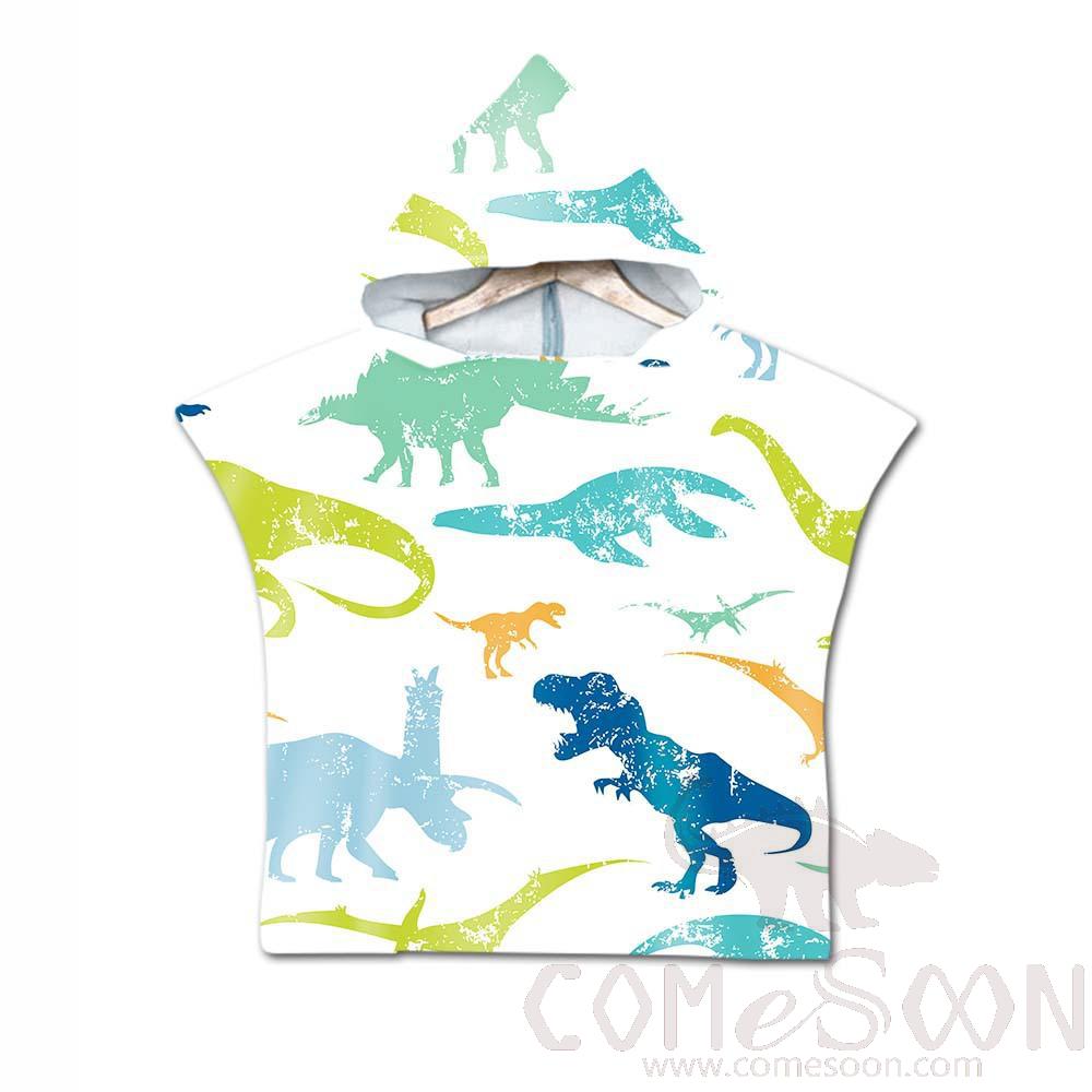 Kid's Cape Beach Towel, Microfiber, 60*80cm