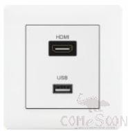 Hdmi+ Usb Audio Socket