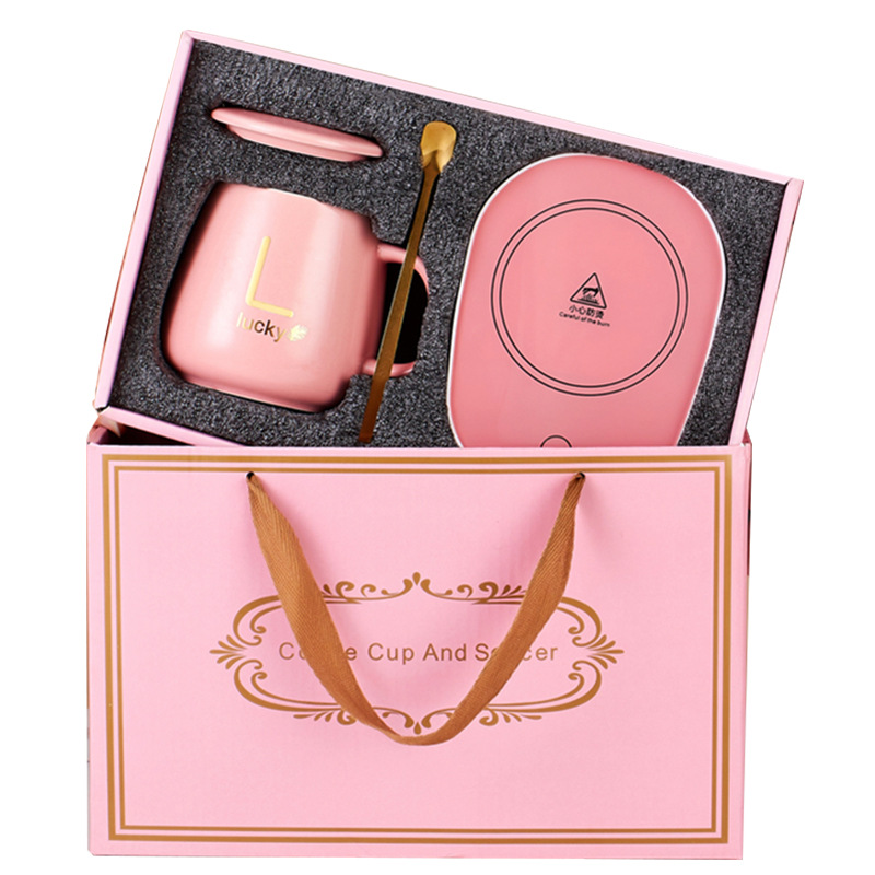 Customized Thermostat Cup Set, Pink