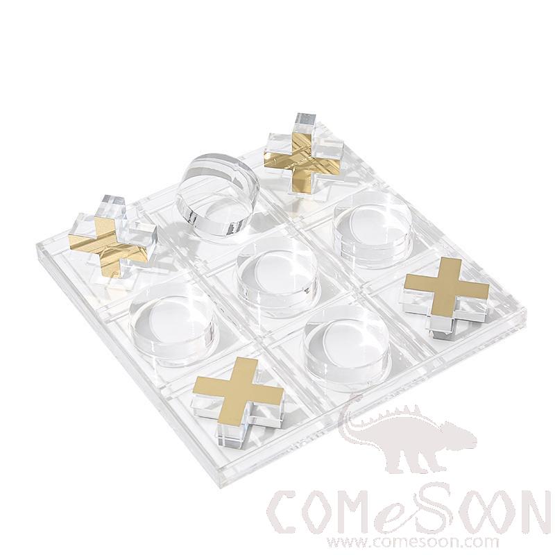 Embedded Xo Chess, Acrylic, L25*W25*H3cm
