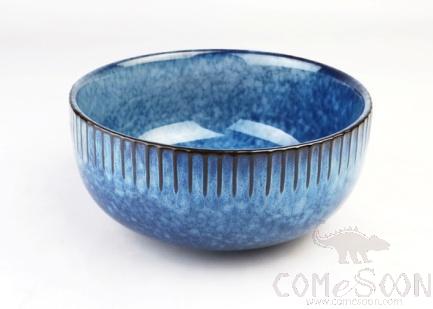 Moon Blue 6.5" Round Bowl