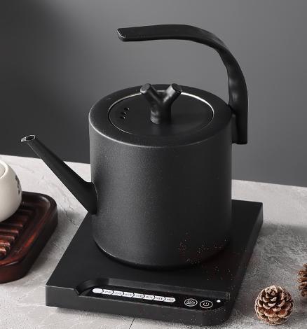 Electric Kettle, Black, 20*26*21cm, 1L, 1kw, with Tea Leak