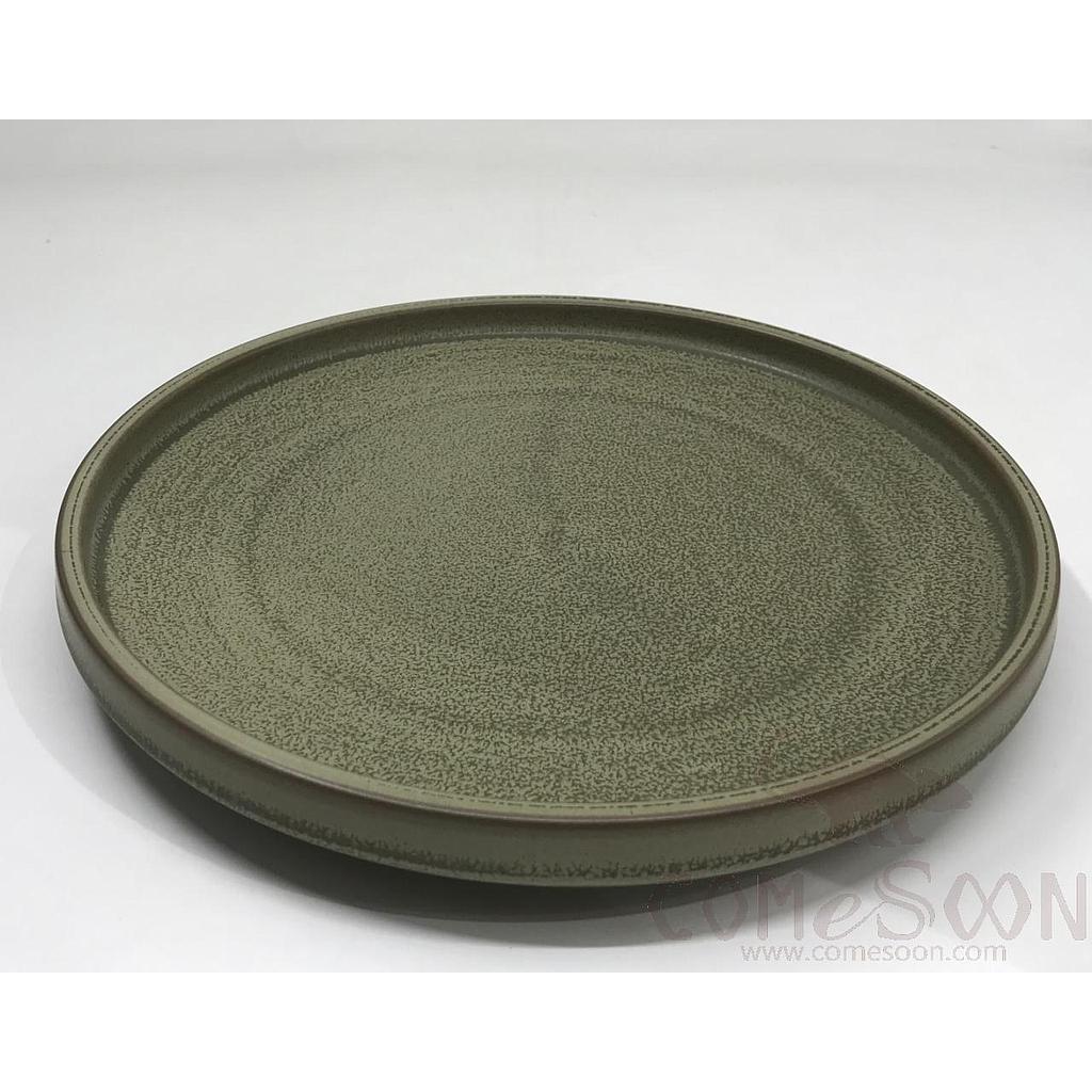 Tiger Skin Pattern 12" Low Rimmed Plate product image