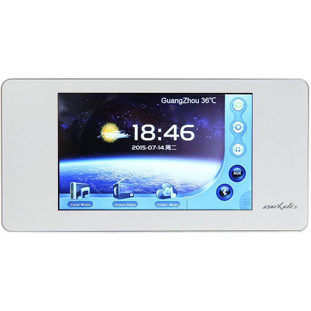 Internet Music Player with Amplifier-Android Version- 5-inch Touch Screen