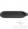 12" Stone Pattern Plate (Moq 50 Pieces), Matte Black, Mf, 302*143*20mm product image