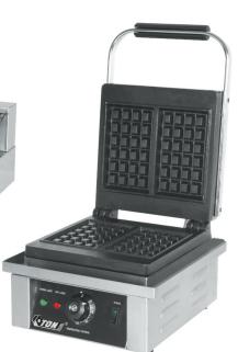 1-Plate Waffle Baker(Square Plate) 305*455*290mm
