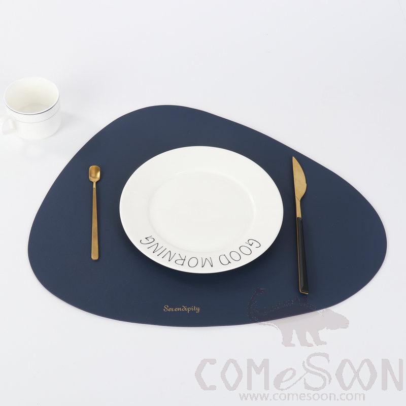 PVC Placemat, Blue, L45*W36.5cm, Screen Printed One Color Logo product image