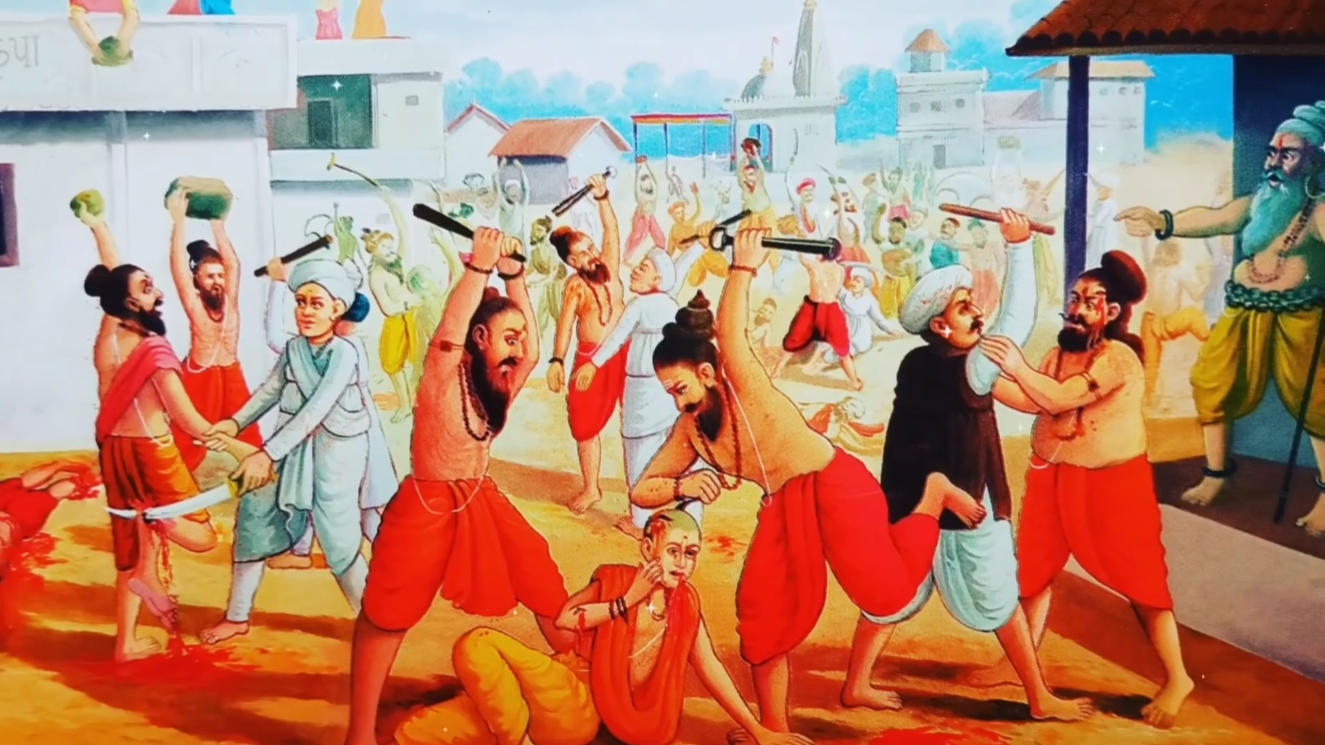 Bavas beating santo