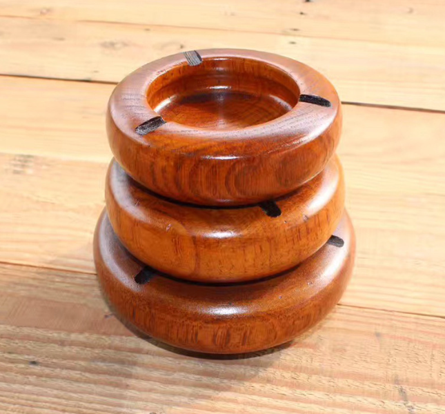 Ashtray, Jujube Wood, Φ11cm