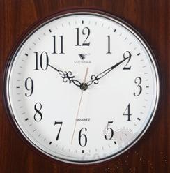 Log Color - Simple Clock - ABS, 12 inch