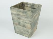 Trash Can, Rubber Wood, 220 * 170 * 280 mm