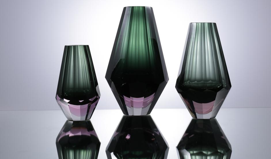 Glass Decorations/glass Vase 11.5*11.5*19cm
