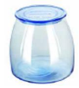 Libbey Series Glass 1L Blue Can