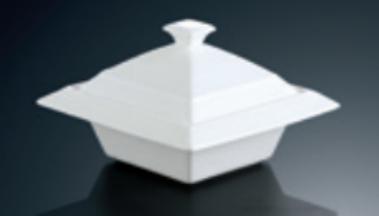 Double Line White Tableware Yyline Series- Soup Pot product image
