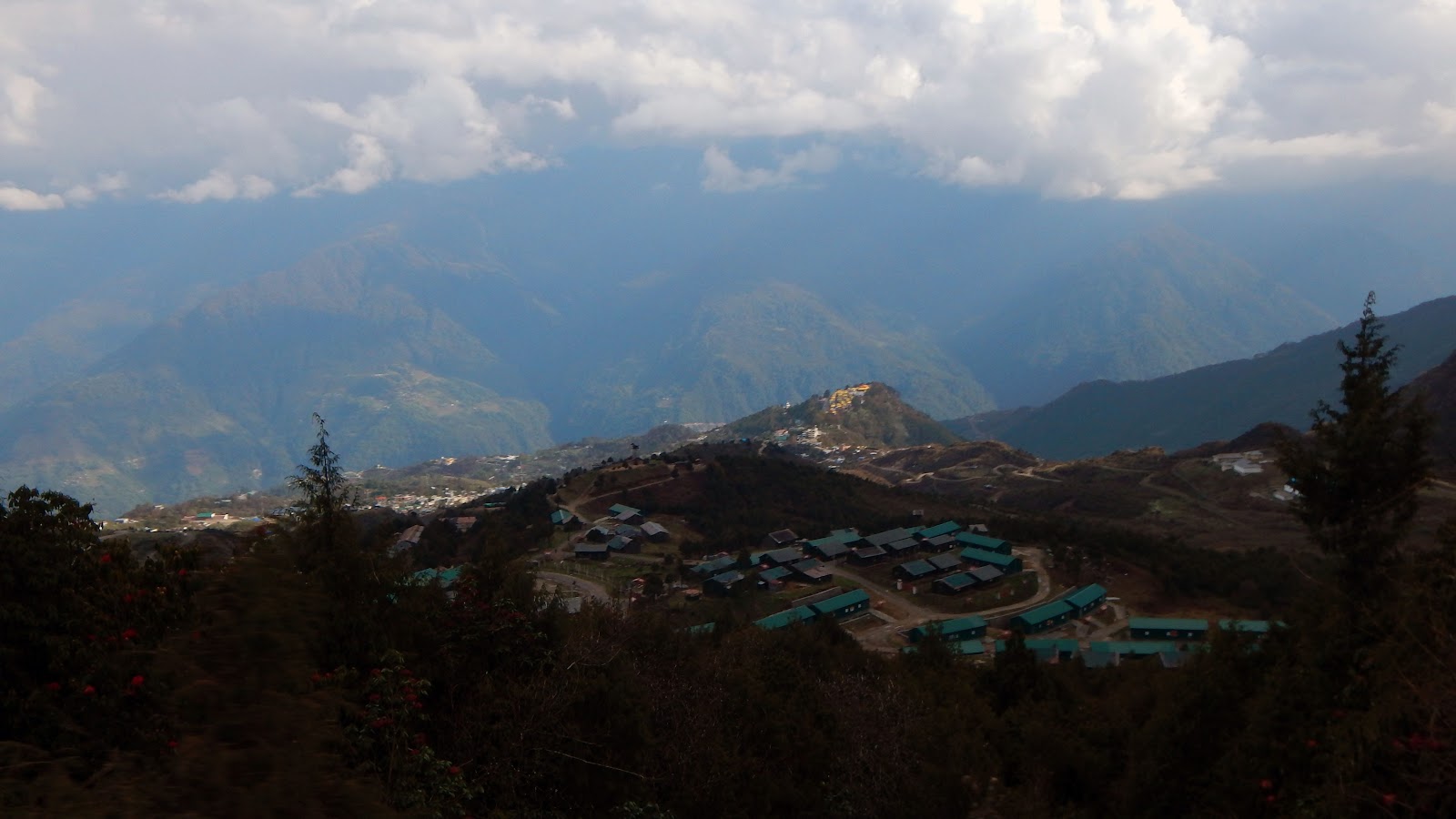 Monastery from top