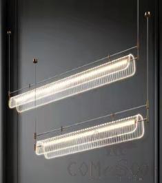 Art Chandelier, Iron+ Acrylic, L1500*W120*H200mm