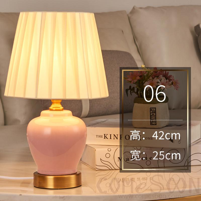 Table Lamp-D25*H42cm-Button Switch