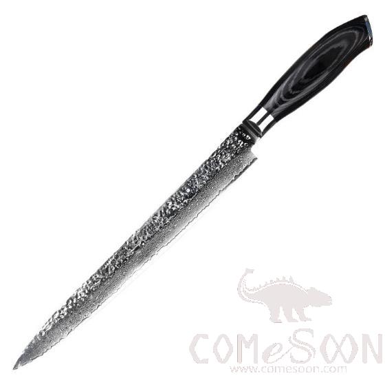 Wn112 Damascus Series Damascus Series Meat Knife 10.5 inch