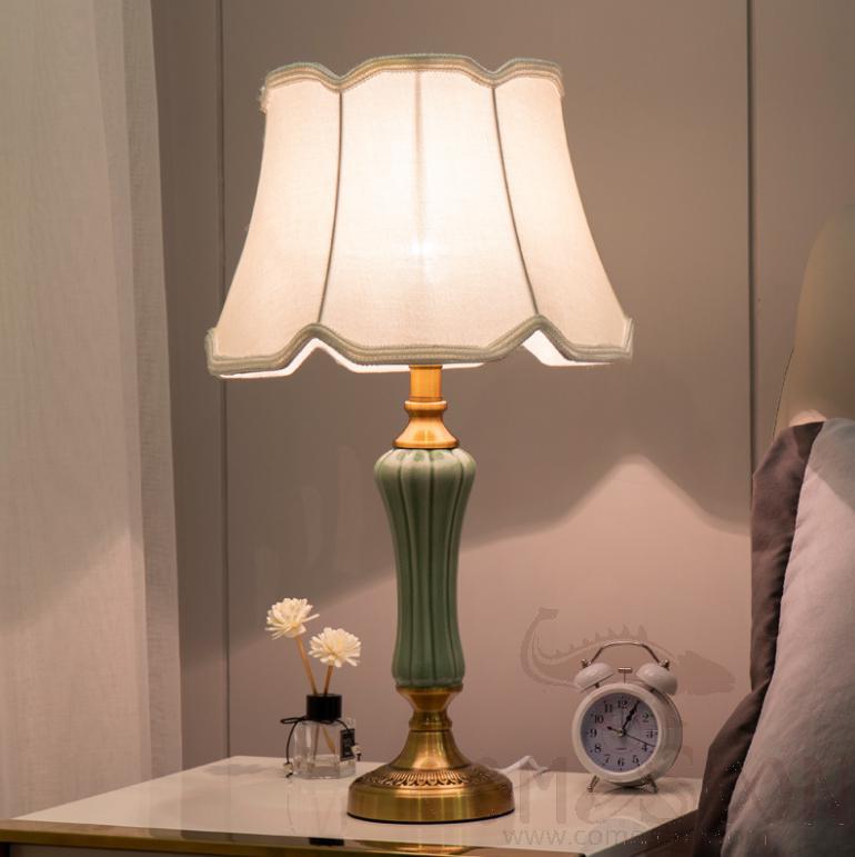 Table Lamp-D33*H60cm-Button Switch