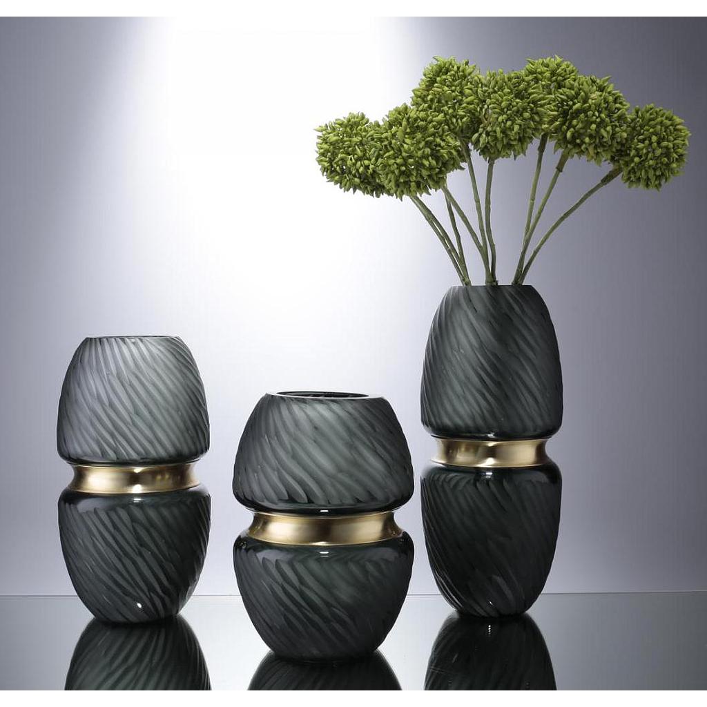 Glass Decorations/glass Vase D14.5*H20cm