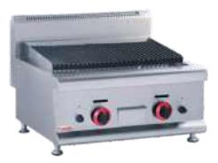 Gas Lava Rock Grill  650×612×470mm product image