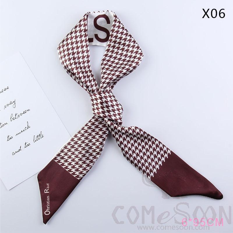 围巾4*90cm-X6