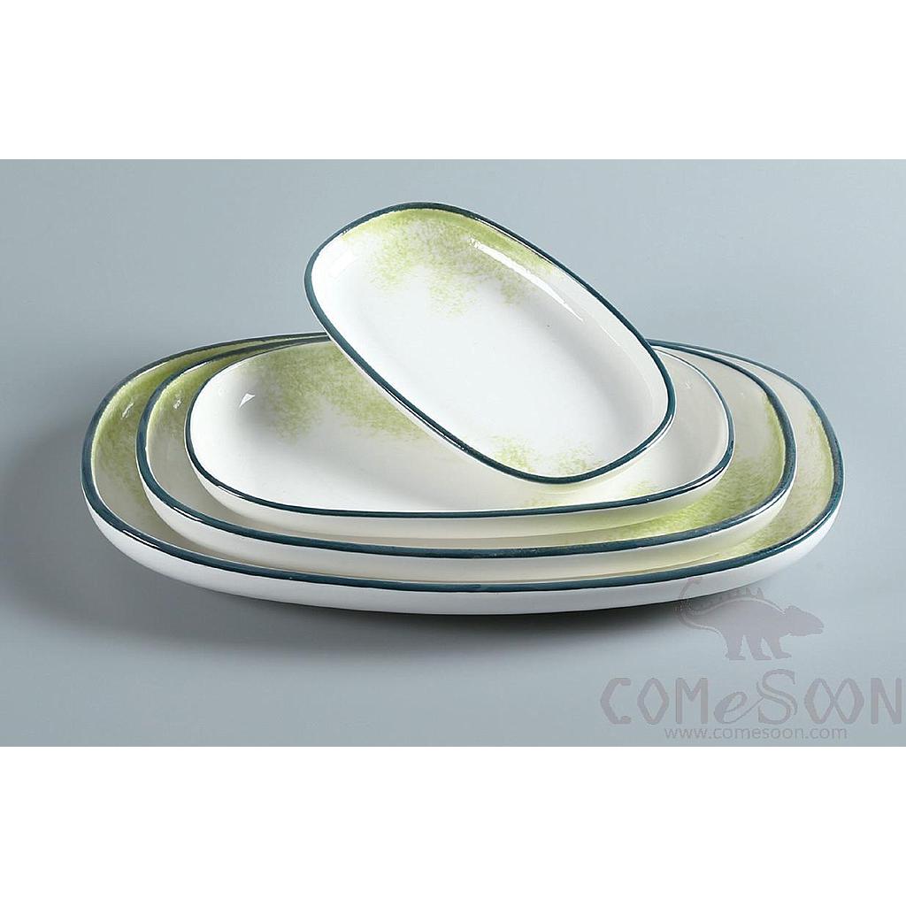 Wadding Series 18" Simplified Rectangular Plate