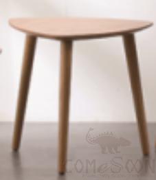 Table, Medium Density Fiber, Oak Skin+ Oak Legs
, 55 Diameter * 49 cm product image