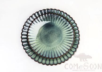 Mist Green 8" Flower Plate