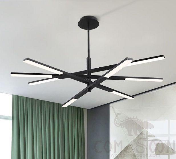 Art Pendant Light, All Aluminum Lamp Body+ Frosted Acrylic, Φ720mm-6 Heads product image