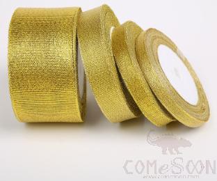 Christmas Ribbon, Gold, W2cm*L22m