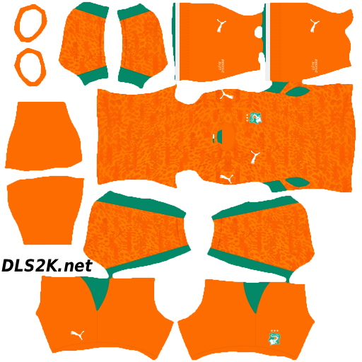 Uniforme Titular de Costa de Marfil
