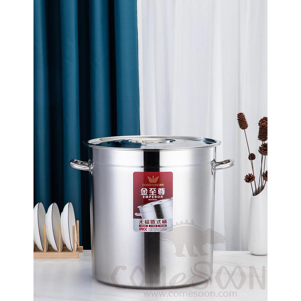 4.0 Centimetre Glazed Soup Bucket (Rivet Ear), 50cm product image