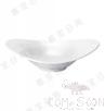 11" Striped Ingot Plate, White, Mf, 280*205*75mm product image