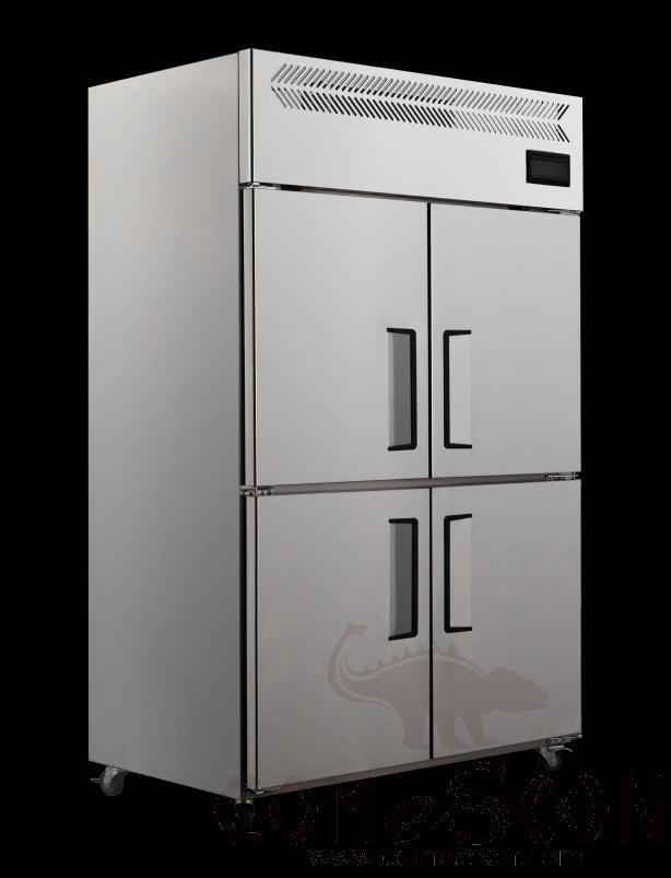 2/ 4 Doors Ventilated Upright Freezer, 1200 * 760 * 1960mm, 960L, -18~-5 °c & 2~8°c