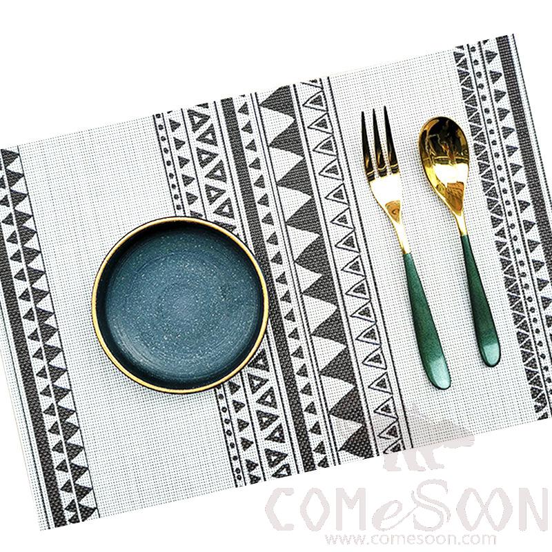 018.table Mat, 70% PVC+ L30*W45*W30cm