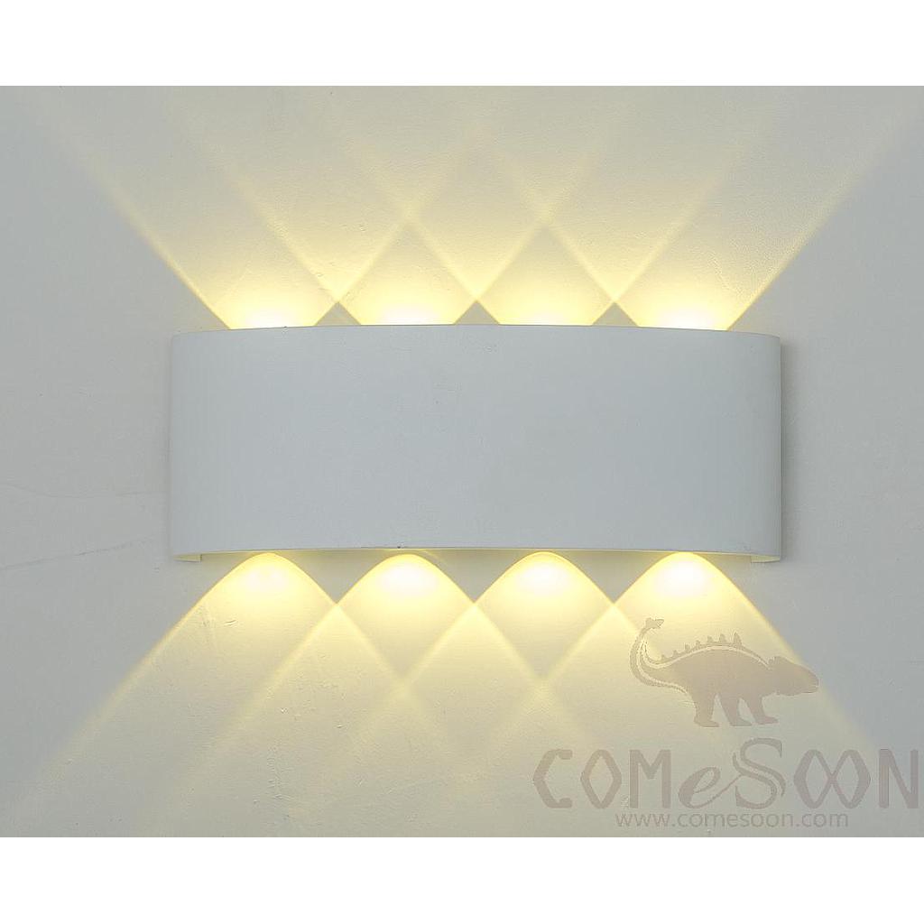 Waterproof Wall Light-8w, 3000/4000/6000k, 220*90*50mm