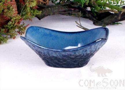 Blue Glaze 6.5" Folded Bowl product image