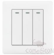 3 Gang 1 Way Switch