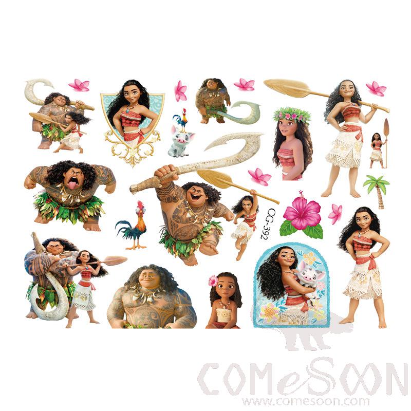Cartoon Tattoo Sticker Set